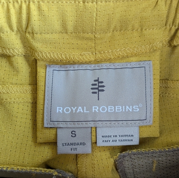 NWT Royal Robbins Cove Short Green Sulphur Size Small Hiking Outdoor Gorpcore - Picture 8 of 10
